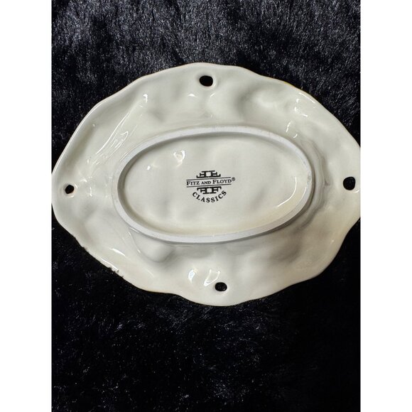 Fitz And Floyd Classics Ceramic Festive Fall Fruit Dish Soap Dish Trinke… - Picture 4 of 6